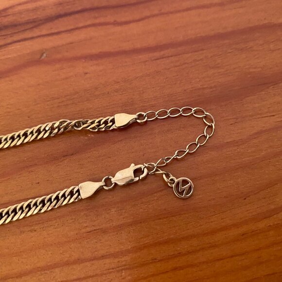 Mejuri Gold Double Curb Chain Necklace - Picture 6 of 7